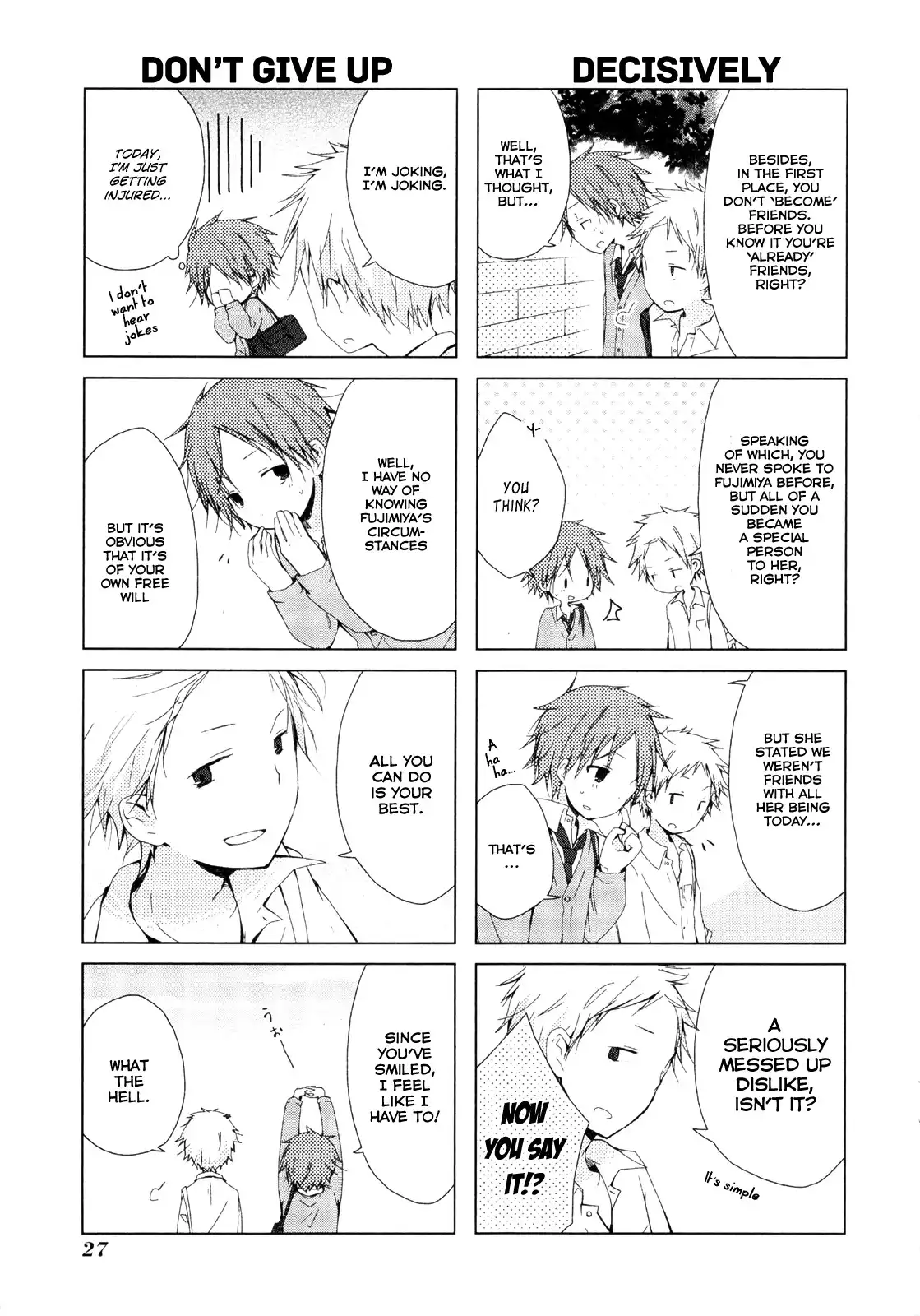 Isshuukan Friends. Chapter 0 28